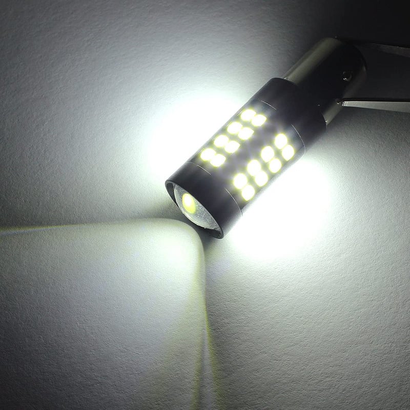 SOCAL-LED LIGHTING 3156 3157 Strobe Reverse Light LED Bulbs, 6000K Xenon White Super Bright Flashing Back up high Mount 3rd Brake Lights, Pack of 2 - Image 5